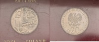 Polen 20 Zlotych Probe 75 Jahre Aufstand in Lodz -