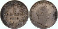 Baden 1/2 Gulden Leopold -