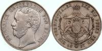Baden Vereinstaler Friedrich Großherzog -