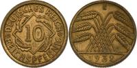 Weimar 10 Reichspfennig 1932 E vz/st