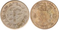Niederländisch Indien 1/4 Gulden Niederländisch Indien, 1/4 Gulden, 1882, fast vz