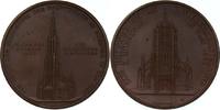 Ulm Bronzemedaille aus dem Dachkupfer des Münsters geprägt -