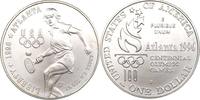 USA 1 Dollar Olympische Spiele 1996 in Atlanta - Tennis st