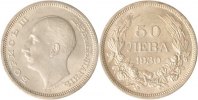 Bulgarien 50 Leva Bulgarien, 50 Leva, 1930, Boris III., fast st
