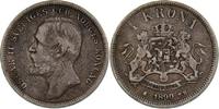 Schweden 1 Krone Oscar II. -