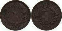 Schweiz 2 Rappen -