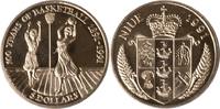 Niue 5 Dollars 100 Jahre Basketball -