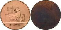 DDR Medaille Einseitiger Abschlag der Schadowfries-Medaille Plutus -