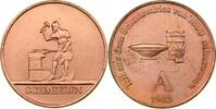 DDR Medaille Abschlag der Schadowfries-Medaille Schmieden -