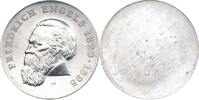 DDR 20 Mark Abschlag Einseitiger Aluabschlag - Friedrich Engels -
