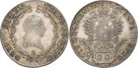 Habsburg 20 Kreuzer Franz II. -