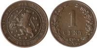 Niederlande 1 Cent Niederlande, 1 Cent, Wappen, 1880, vz
