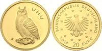 BRD 20 Euro Uhu mit Originalzertifikat -