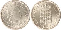 Monaco 10 Francs Monaco, 10 Francs, Charles III., 1966, st