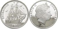 Cook Islands 2 Dollars Endeavour -