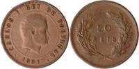 Portugal 20 Reis Portugal, 20 Reis, Carlos I., 1891, ss