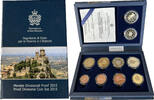 San Marino 1 Cent - 2 Euro, KMS Kursmünzensatz, OVP -