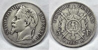 France 5 Francs 1867 5 francs 1867 - napoleon iii #4  105,00 EUR  zzgl. 14,00 EUR Versand