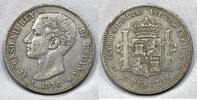 Spain 5 Pesetas 1876 5 pesetas 1876 #2  98,00 EUR  zzgl. 14,00 EUR Versand