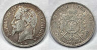 France 5 Francs 1869 5 francs 1869 - napoleon iii #4  110,00 EUR  zzgl. 14,00 EUR Versand
