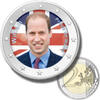 Malta 2 Euro 2020 2 euro coloured coin united kingdom - william - prince... 10,00 EUR  zzgl. 14,00 EUR Versand