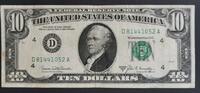 USA 10 Dollars 10 dollars 1969 -