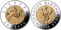 Lithuania 200 litu 750th anniversary of the crowning of Mindaugas -
