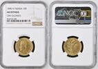 Russia 10 Roubles 1898 AT NGC AU DETAILS