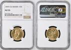 Russia 10 Roubles 1899 O3 NGC AU 55