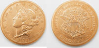USA $20 1859 S AU+