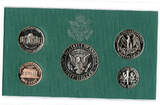 USA 91 cents KMS 1996 S United States Mint, Proof Set, Kennedy Half Dollar, San Francisco Polierte Platte in OVP