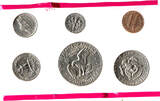 USA 91 cents KMS 1977 D United States Mint, Proof Set, Kennedy Half Dollar, Denver stempelglanz (st), in OVP