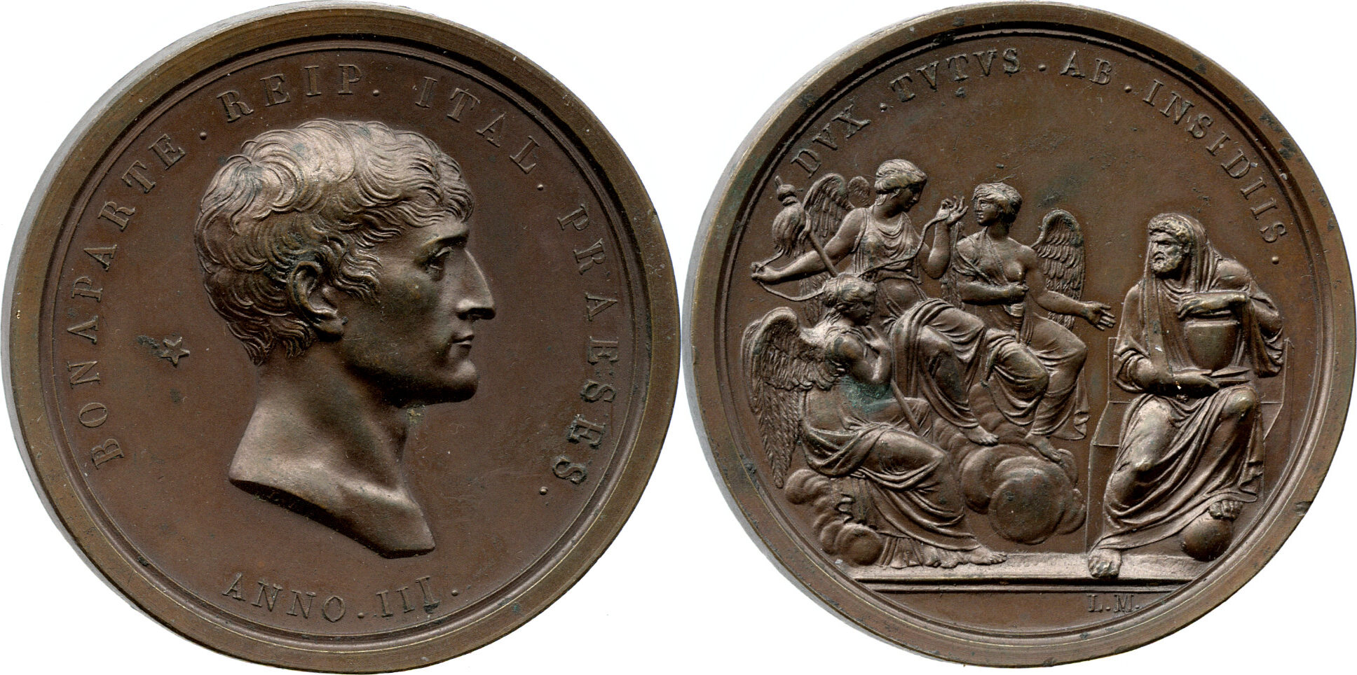 Italien 1800 Anno III, Napoleon, Prasident der Republik, Attentat in