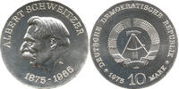 DDR 10 Mark Deutsche Demokratische Republik, 100. Geburtstag Albert Schweitzer, 1875 - 1965 -