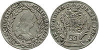Österreich 20 Kreuzer Franz I., von Lorraine, 1745 - 1765, Posthum, Kremnitz -