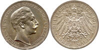 Deutsches Kaiserreich / Preussen 3 Mark William II (Wilhelm II) (1888-1918), sehr attraktive Patina -