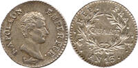 Frankreich 1/4 Franc Quart Franc, Paris, Schöne Patina, AN 13 -
