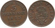 Preusen 3 Pfenninge William I, Berlin -