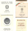 Italien 500 Lire Italienische Präsidentschaft, Rom, Laura Cretara, mit Zertifikat -