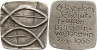Deutschland Plakette 60 jähriges, Schülertreffen, Klassentreffen, Dillstein-Weißenstein, 1966 -