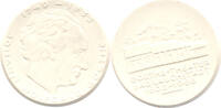 Deutschland Personenmedaille Bad Lauchstadt, 1802 - 1968, Goethe Theater, Johann Wolfgang Goethe, Porzellan -