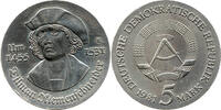 DDR 5 Mark DDR, Tilman Riemenschneider, 450. Todestag, Berlin, 1455 - 1531 -
