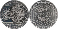 Frankreich 20 Euro 20 Jubiläum der Eurowährung, Monnaie de Paris, Joaguin Jiminez -