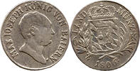 Bayern 6 Kreuzer 1806 Maximilian Josef I., 1805 - 1825, München sehr schön+ (SS+)