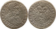 Böhmen 3 Kreuzer 1711 PM Josef I., 1705 - 1711, Prag, Reichsadler mit Schwert und Zepter schön - sehr schön (S - SS)