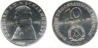 DDR 10 Mark 225. Geburtstag, Gerhard J.D. von Scharnhorst, Berlin -