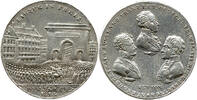 Russland, Preussen, Österreich Medaille versilbert Befreiungskriege, auf den Einzug in Paris, AE Jeton, versilbert -