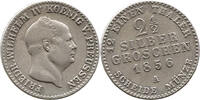 Preussen 2 1/2 Silbergroschen Friedrich Wilhelm IV., 1840 - 1861, 12 einen Thaler, Scheidemünze -