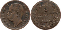 Italien 2 Centesimi Umberto I., 1878 - 1900, Filippo Speranza -