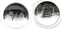 USA 1 Dollar 50. Jubiläum, Apollo 11, Mercury, Gemini, Liberty, Philadelphia, 26.73g fein -